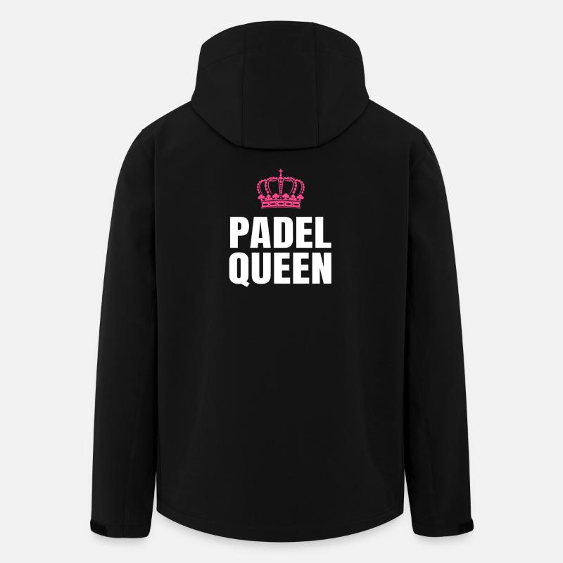 Padel-Königin - Recycelte Männer Softshell-Jacke von Stanley/Stella - Schwarz