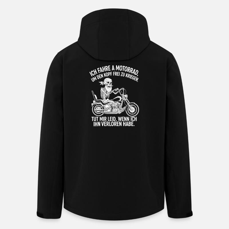 Clear your head - Men’s Recycled Softshell Jacket by Stanley/Stella - black