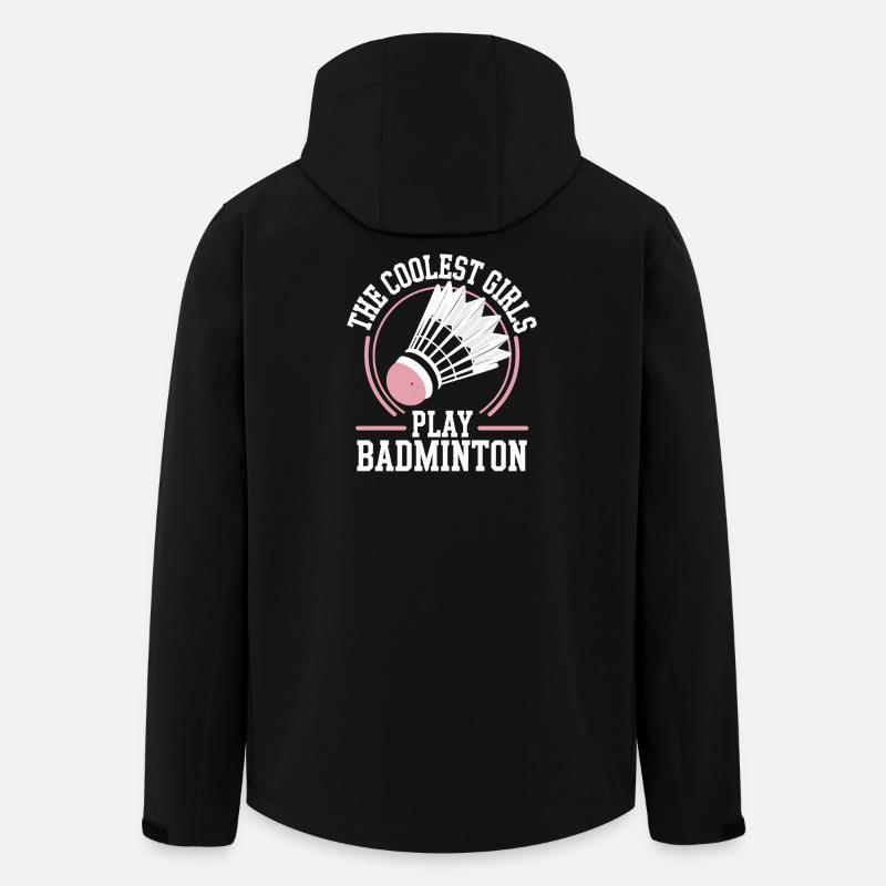 filles de badminton - Veste softshell homme en polyester recyclé Stanley/Stella - noir