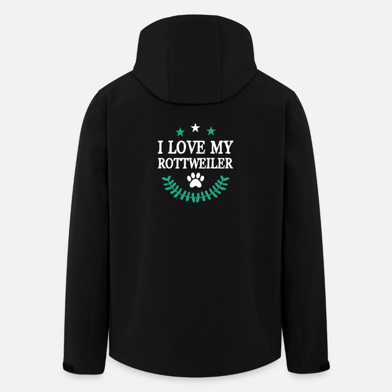 ROTTWEILER - Recycelte Männer Softshell-Jacke von Stanley/Stella - Schwarz