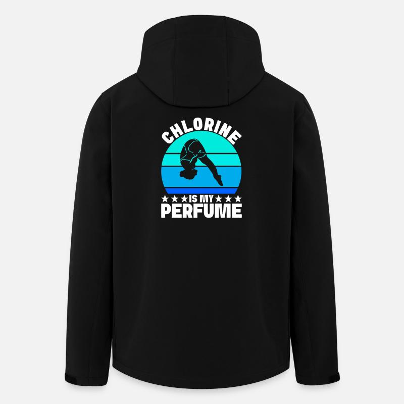 Kunstspringen Turmspringer Sprungbrett - Recycelte Männer Softshell-Jacke von Stanley/Stella - Schwarz