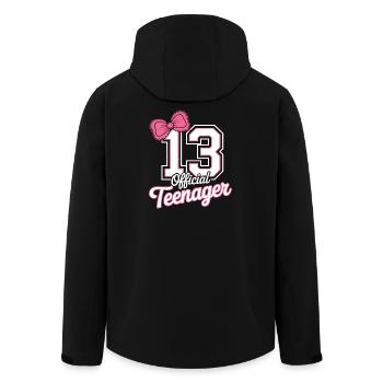 13. Geburtstag Teenager Geschenk - Recycelte Männer Softshell-Jacke von Stanley/Stella - Schwarz - Hinten - AI Model Male 185 light (185cm)