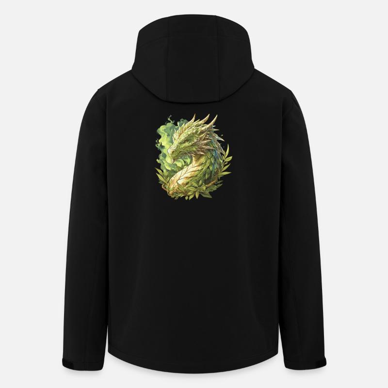 Dragon Dragon - Veste softshell homme en polyester recyclé Stanley/Stella - noir