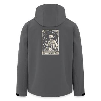 Lehrer Lehrerin Pädagoge Pädagogin - Recycelte Männer Softshell-Jacke von Stanley/Stella - Schwarz - Hinten - AI Model Male 185 light (185cm)