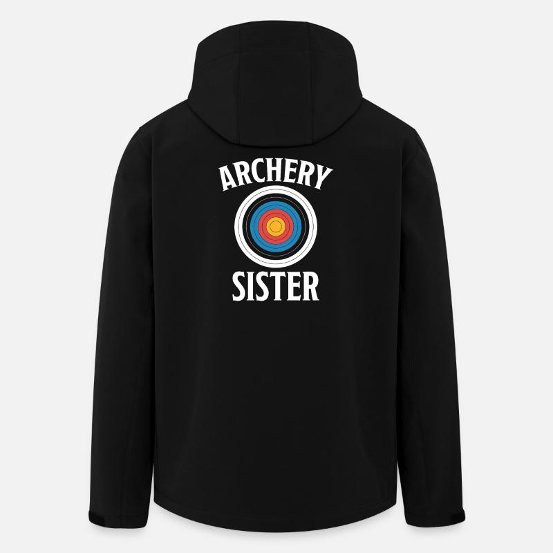 Archery saying sister archery - Men’s Recycled Softshell Jacket by Stanley/Stella - black