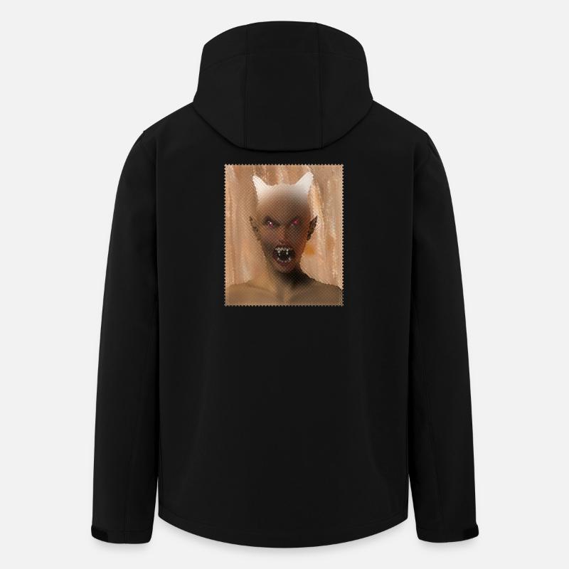 She-devil - Men’s Recycled Softshell Jacket by Stanley/Stella - black