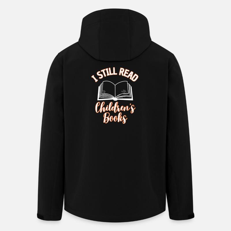 I Still Read Children's Books - Men’s Recycled Softshell Jacket by Stanley/Stella - black