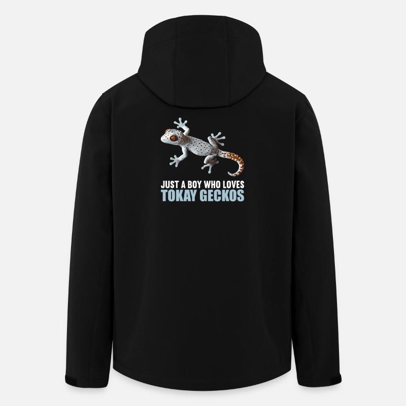 Tokay Geckos Tokay Gecko - Veste softshell homme en polyester recyclé Stanley/Stella - noir