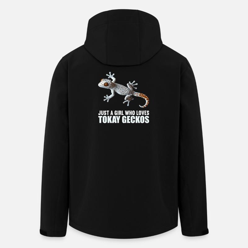 Tokay Geckos Tokay Gecko - Veste softshell homme en polyester recyclé Stanley/Stella - noir