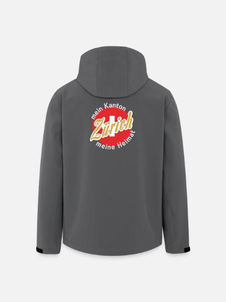 My homeland Zuarich gift - Men’s Recycled Softshell Jacket by Stanley/Stella - black