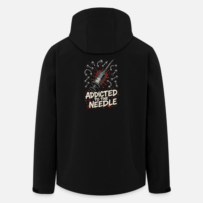 Piercing Addict Body Mod Enthusiast - Men’s Recycled Softshell Jacket by Stanley/Stella - black