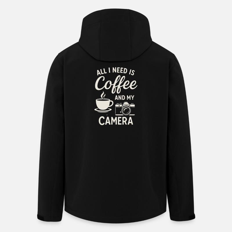 Will Bike for Beer - Men’s Recycled Softshell Jacket by Stanley/Stella - black