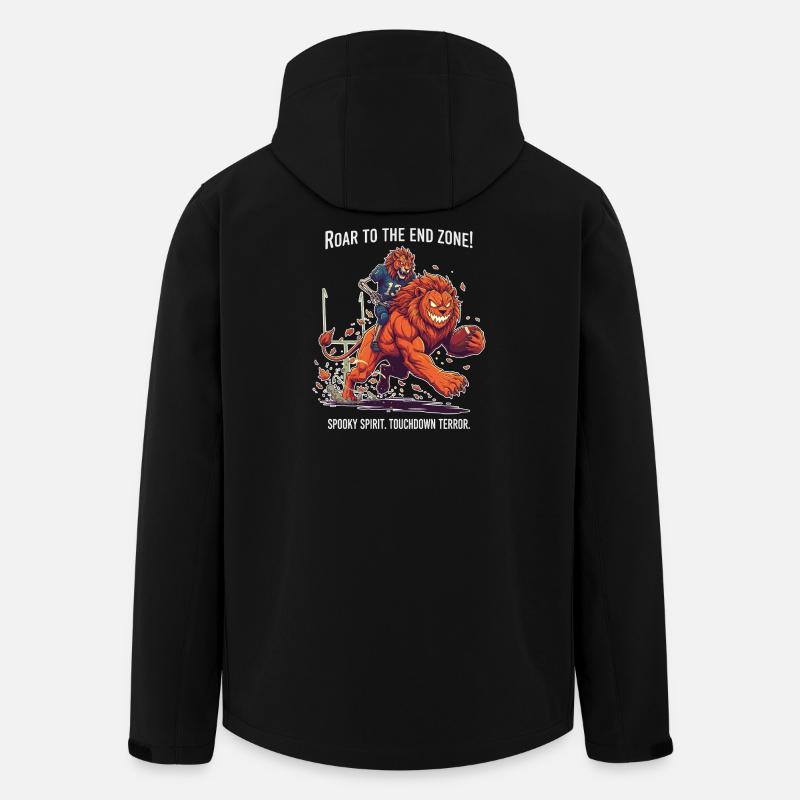 Spooky Touchdown Terror - Men’s Recycled Softshell Jacket by Stanley/Stella - black