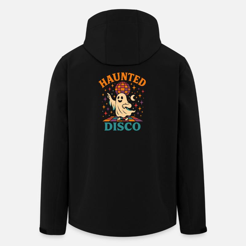 Fantôme Disco Halloween - Veste softshell homme en polyester recyclé Stanley/Stella - noir