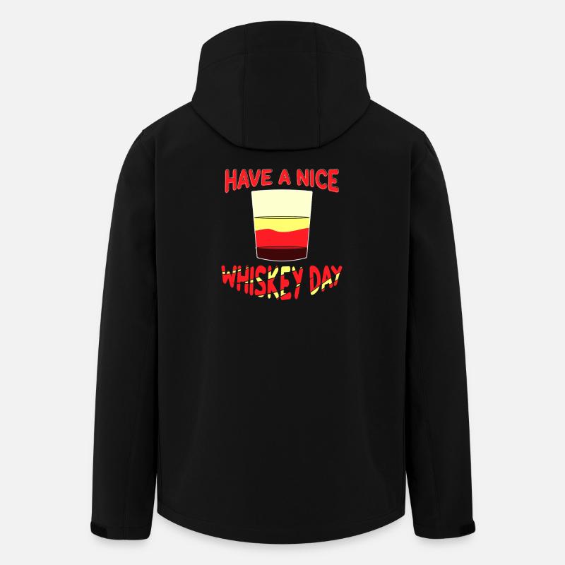 Whiskey Spruch Whiskeytrinker Whiskeyliebhaber - Recycelte Männer Softshell-Jacke von Stanley/Stella - Schwarz