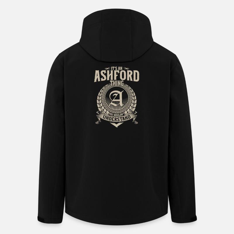 Ashford Crest Emblem Tee - Men’s Recycled Softshell Jacket by Stanley/Stella - black