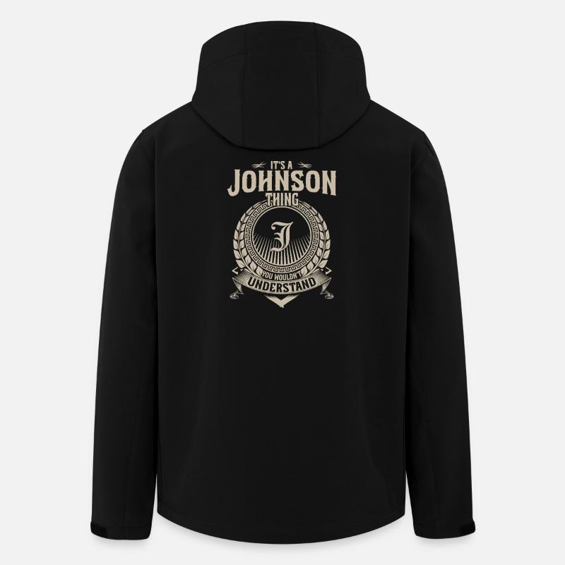 T-shirt Johnson Thing Crest - Veste softshell homme en polyester recyclé Stanley/Stella - noir