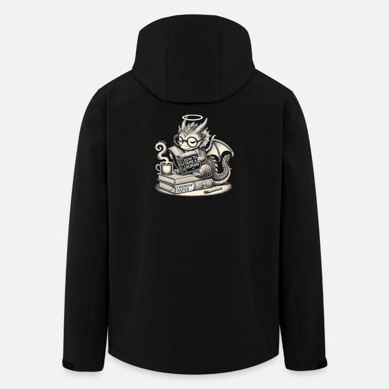 Wie man einen Menschen zähmt - Recycelte Männer Softshell-Jacke von Stanley/Stella - Schwarz
