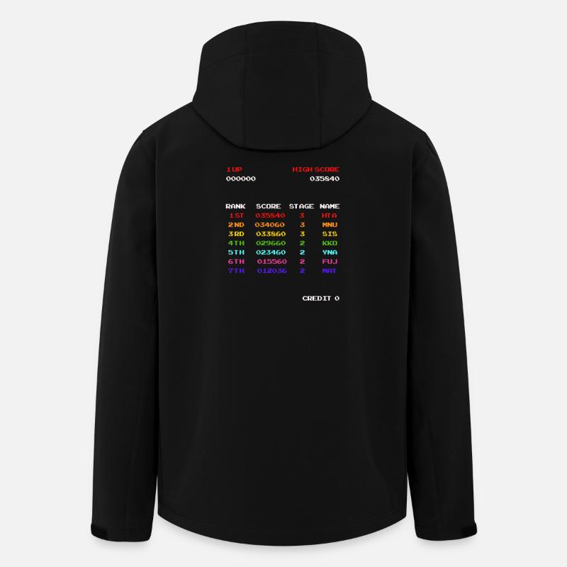 Score élevé - Veste softshell homme en polyester recyclé Stanley/Stella - noir