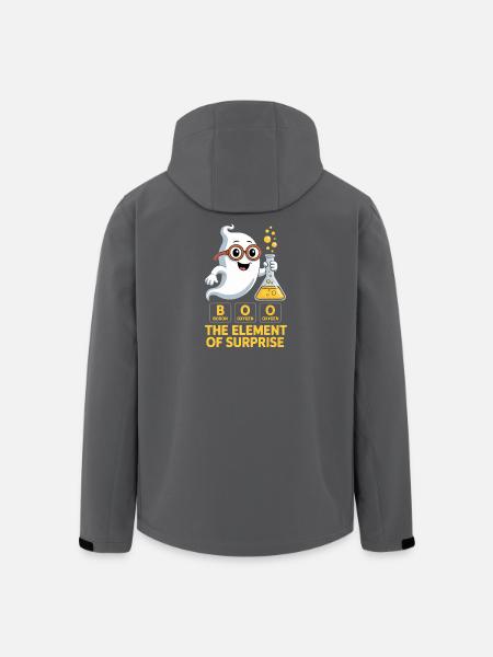 Halloween Chemie Laboratorium Humor - Heren softshell jas van gerecycled polyester Stanley/Stella - zwart