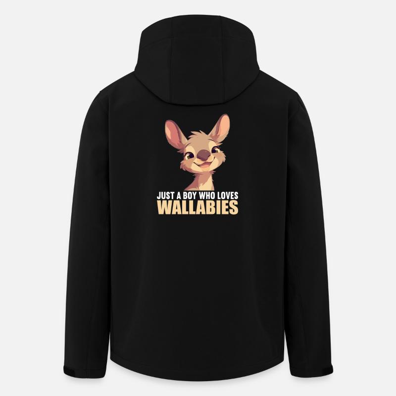 Wallabies Wallaby - Veste softshell homme en polyester recyclé Stanley/Stella - noir