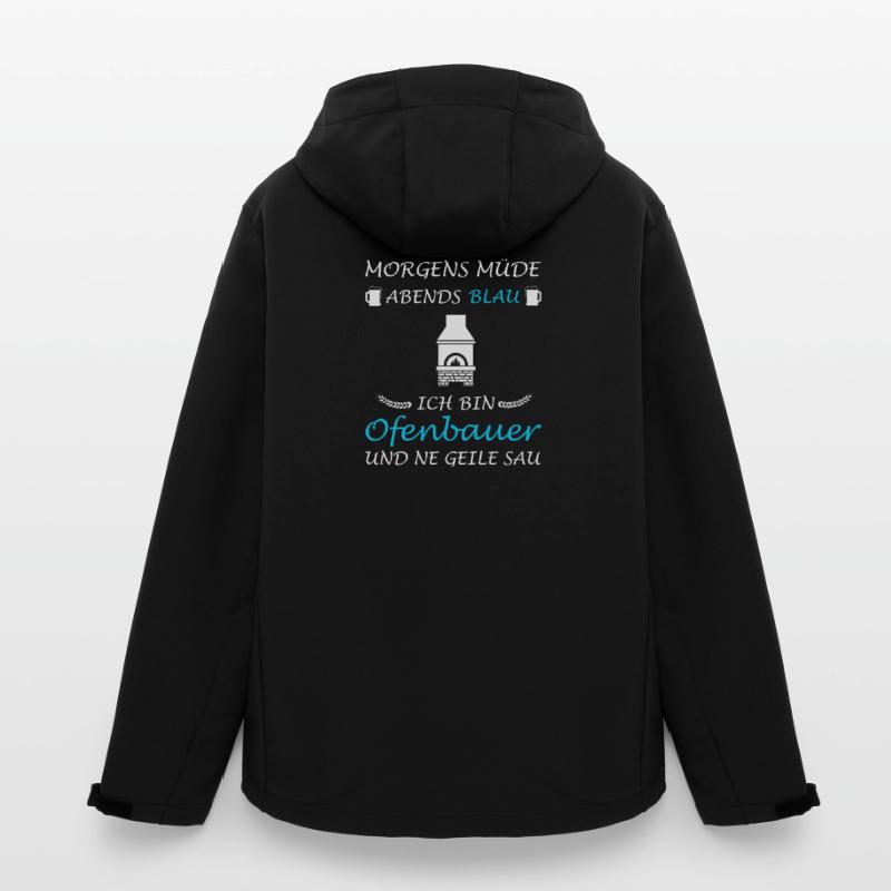 Constructeur de poêles Poêle de construction Poêle de construction Constructeur de cheminées Veste softshell homme en polyester recyclé Stanley/Stella