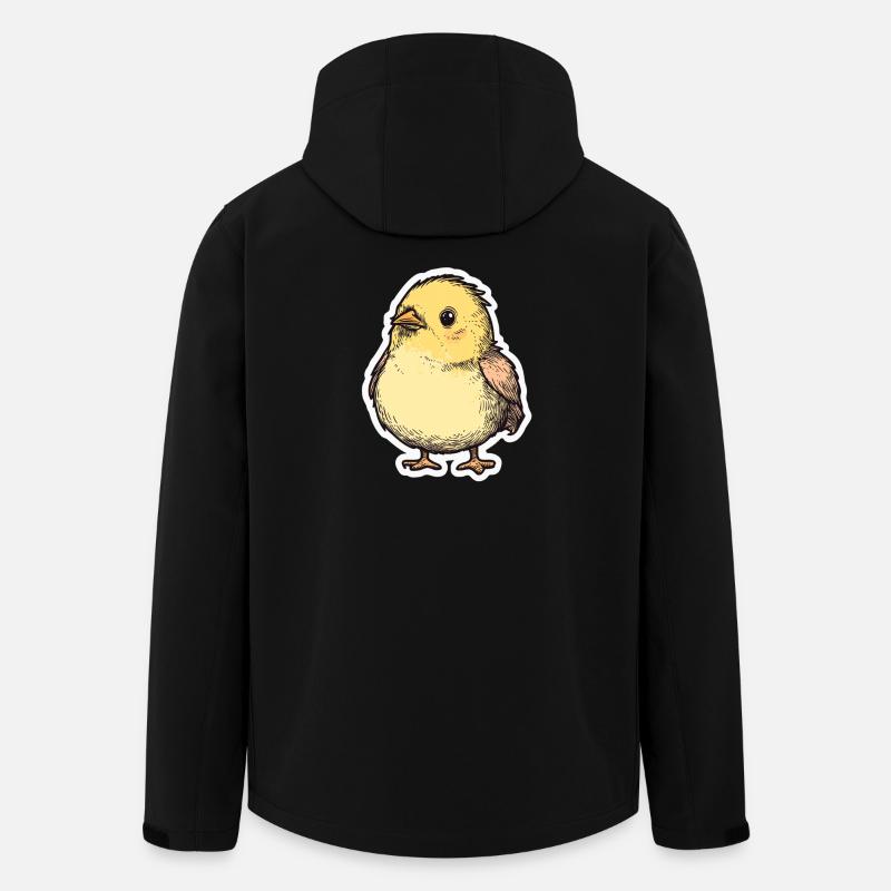 Chick - Men’s Recycled Softshell Jacket by Stanley/Stella - black