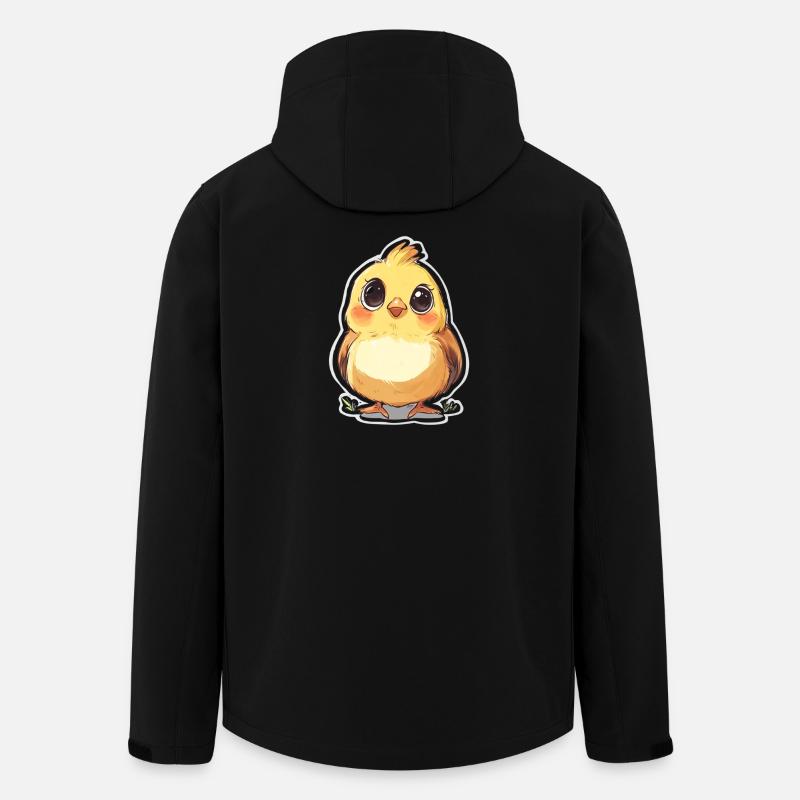 Chick - Men’s Recycled Softshell Jacket by Stanley/Stella - black