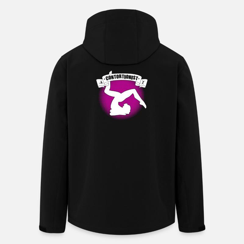 Citation pour un contorsionniste - Veste softshell homme en polyester recyclé Stanley/Stella - noir