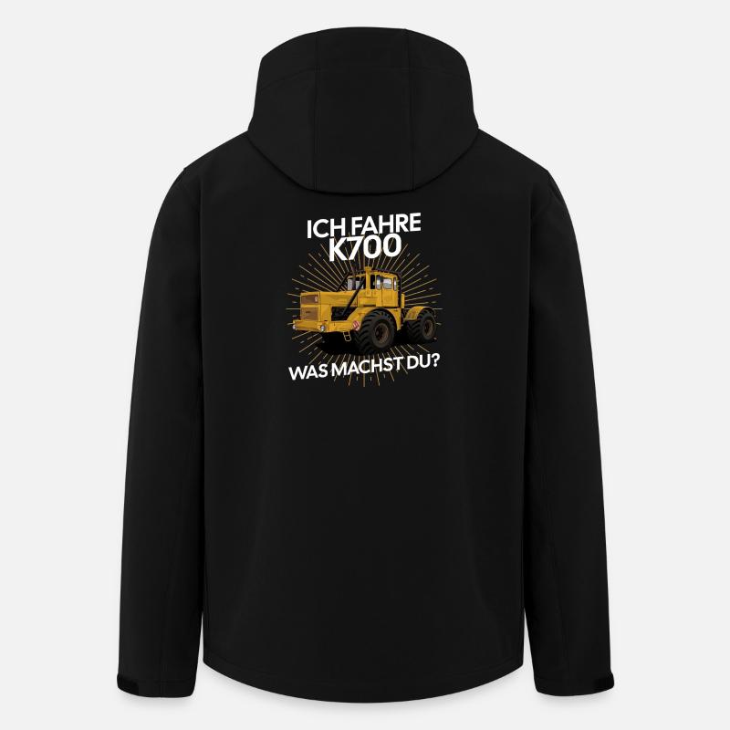 Ich Fahre K700  - Recycelte Männer Softshell-Jacke von Stanley/Stella - Schwarz