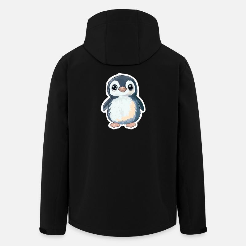 Pingouin - Veste softshell homme en polyester recyclé Stanley/Stella - noir