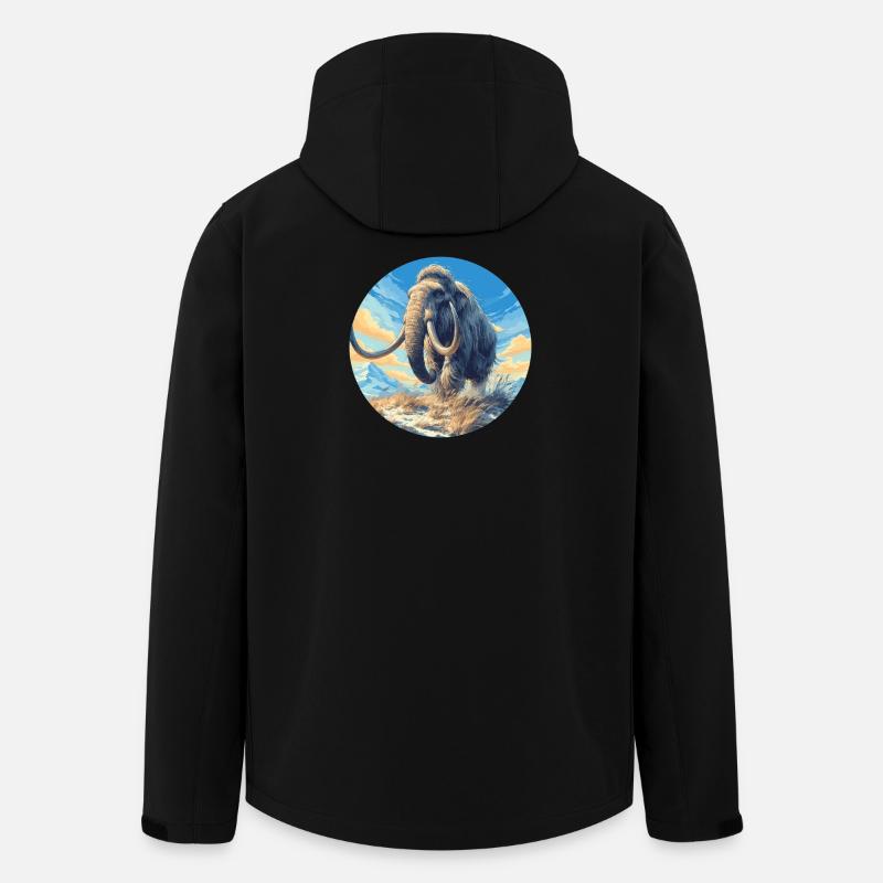 Mammoths Mammoth - Men’s Recycled Softshell Jacket by Stanley/Stella - black