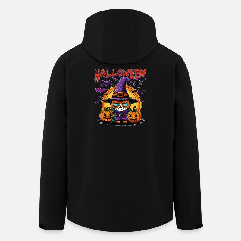 HALLOWEEN - Recycelte Männer Softshell-Jacke von Stanley/Stella - Schwarz
