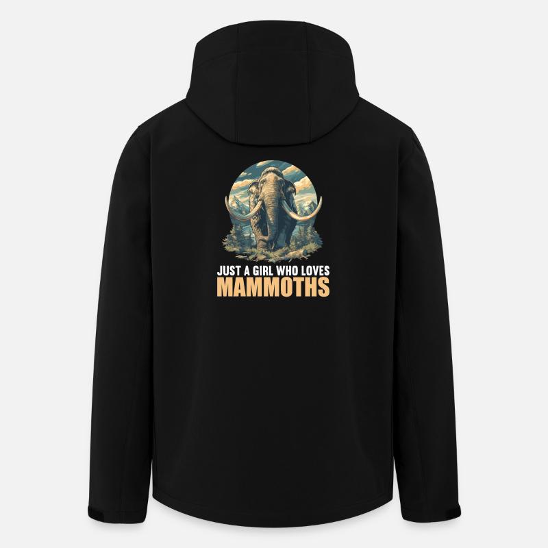 Mammoths Mammoth - Men’s Recycled Softshell Jacket by Stanley/Stella - black