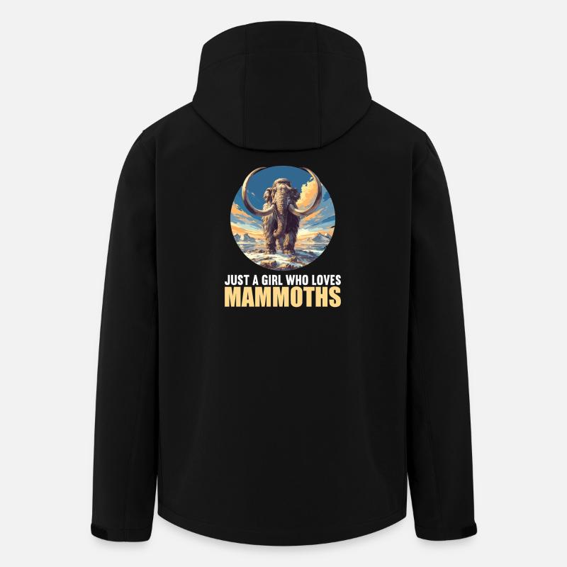 Mammoths Mammoth - Men’s Recycled Softshell Jacket by Stanley/Stella - black