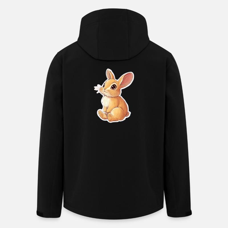 Hare - Men’s Recycled Softshell Jacket by Stanley/Stella - black