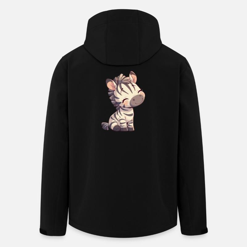 Zèbres Zèbre - Veste softshell homme en polyester recyclé Stanley/Stella - noir
