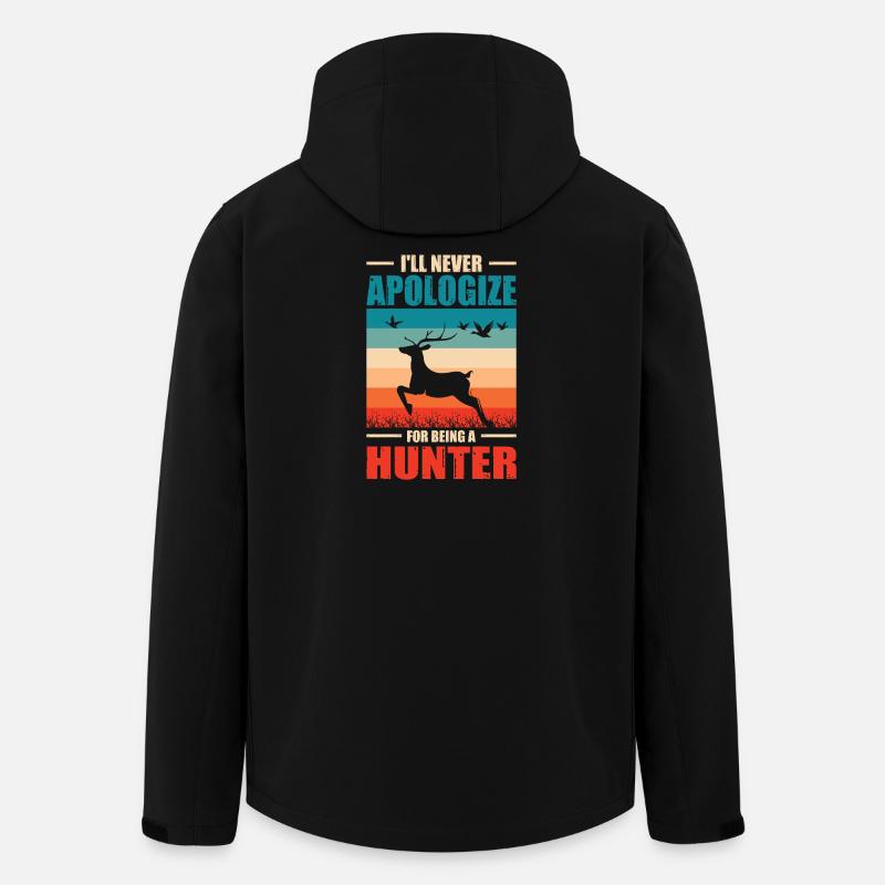 Hunter Gift Hunting Hunting Hunter Exam - Men’s Recycled Softshell Jacket by Stanley/Stella - black