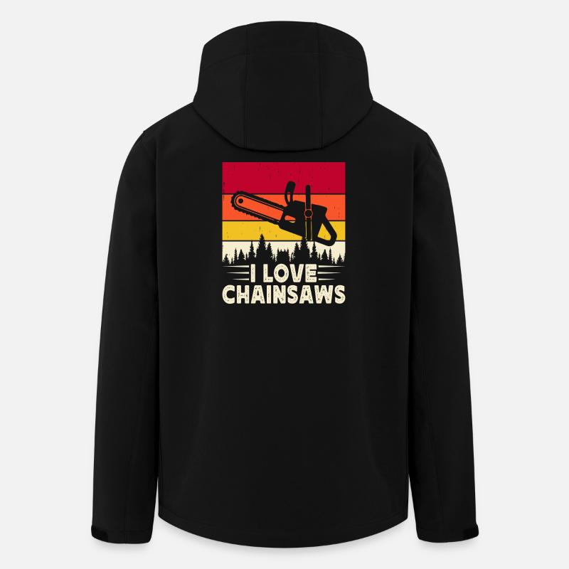 Cadeau drôle de menuisier - Veste softshell homme en polyester recyclé Stanley/Stella - noir