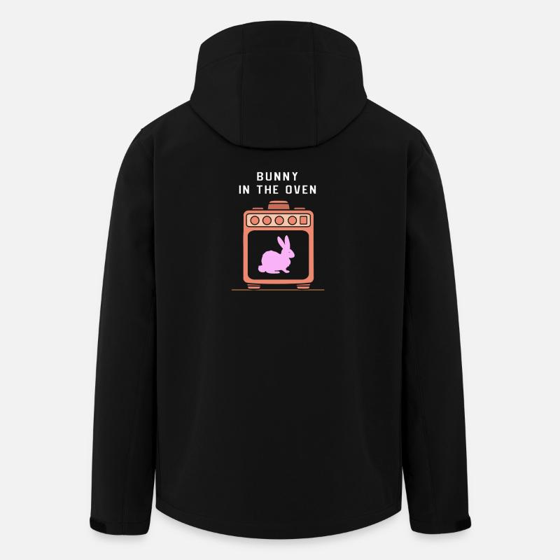 Expectant Mom Easter Gender Reveal - Men’s Recycled Softshell Jacket by Stanley/Stella - black