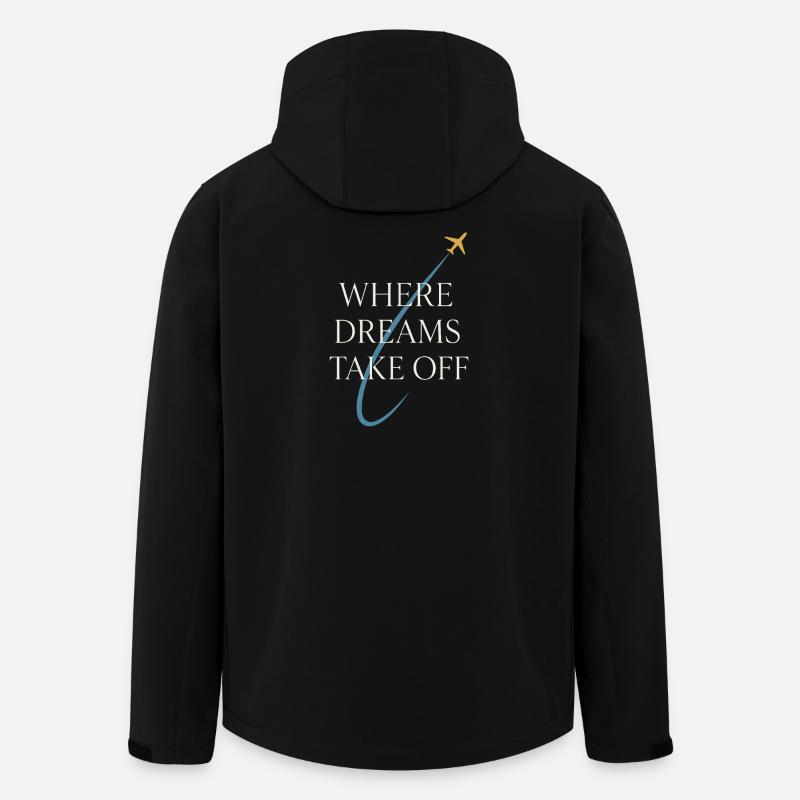 Fluglehrer Cfi Pilot Luftfahrtlehrer - Recycelte Männer Softshell-Jacke von Stanley/Stella - Schwarz