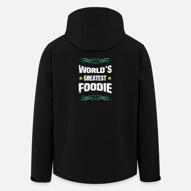 Le meilleur gastronome du monde - Veste softshell homme en polyester recyclé Stanley/Stella - noir