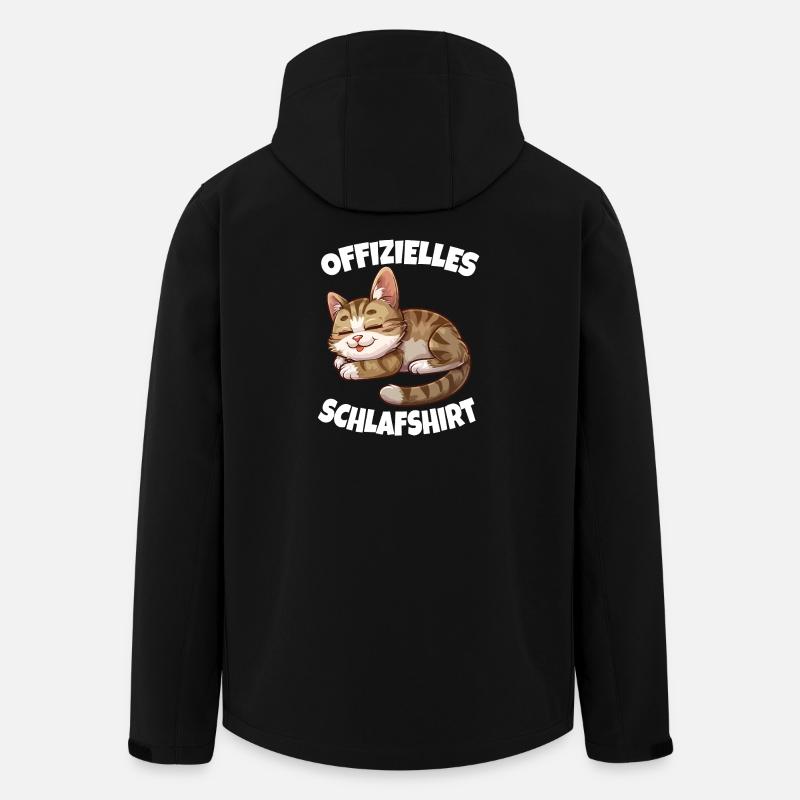 Offizielles Schlafshirt - Recycelte Männer Softshell-Jacke von Stanley/Stella - Schwarz