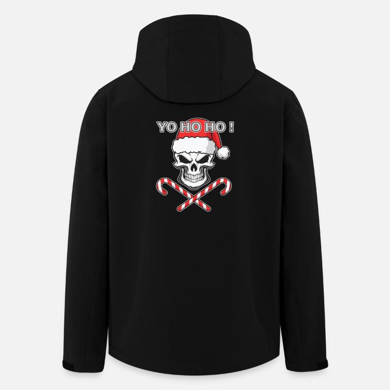 Weihnachten Hässliche Weihnachts Outfit Wichteln - Recycelte Männer Softshell-Jacke von Stanley/Stella - Schwarz