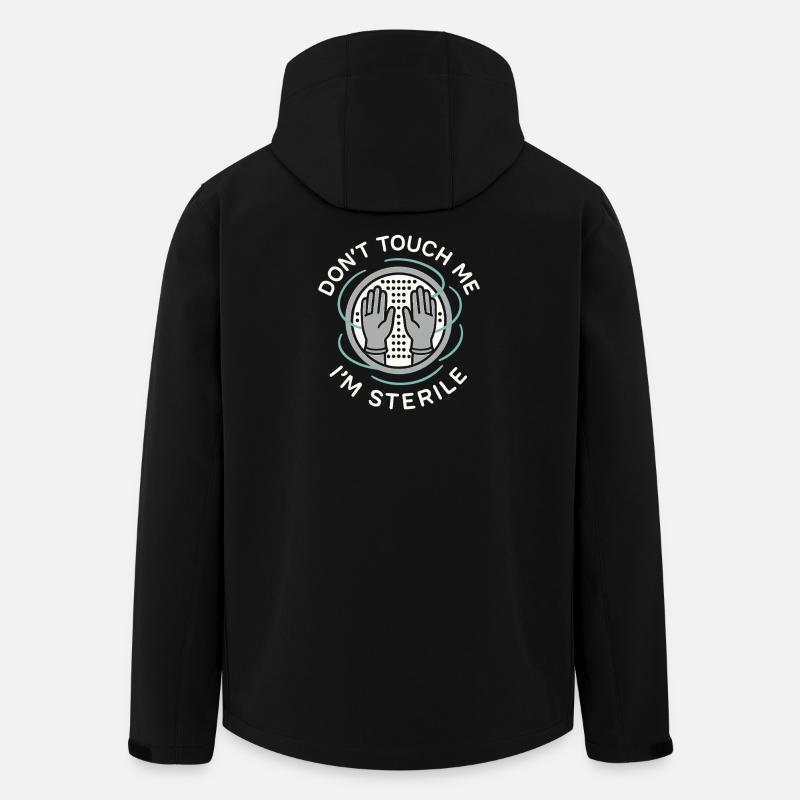 Reinraumtechniker Kontrollierte Umgebung - Recycelte Männer Softshell-Jacke von Stanley/Stella - Schwarz