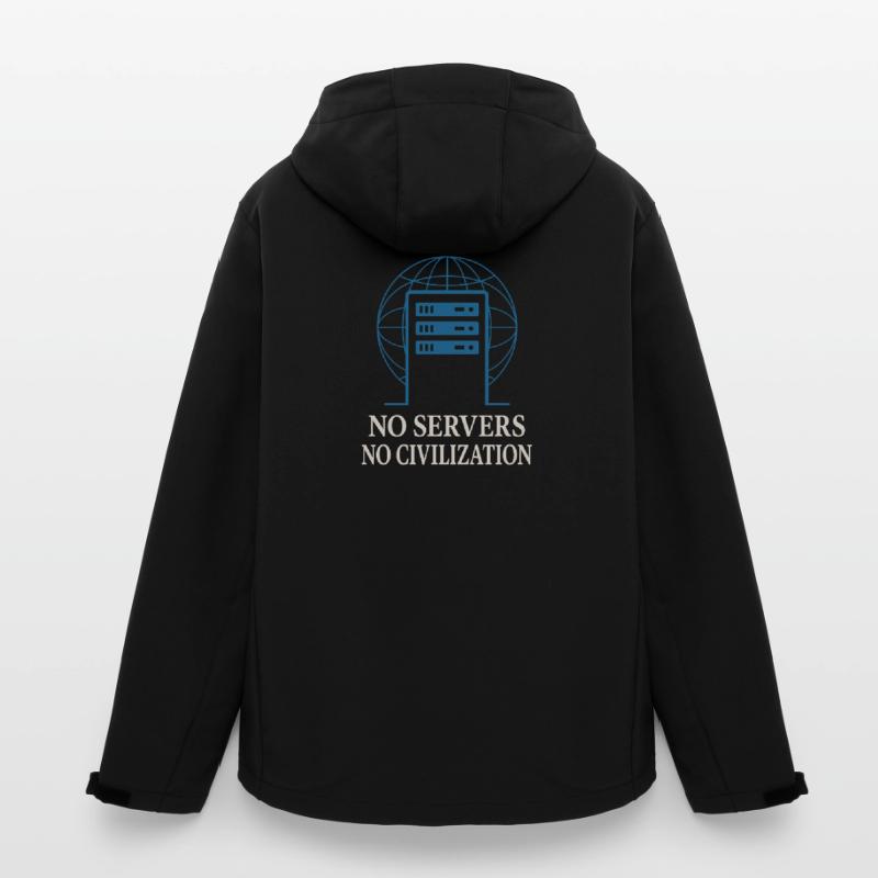Network Infrastructure Rack and Stack Engineer Men’s Recycled Softshell Jacket by Stanley/Stella