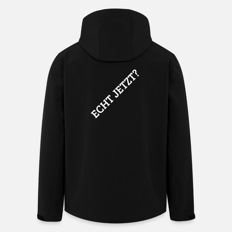 really? - Men’s Recycled Softshell Jacket by Stanley/Stella - black