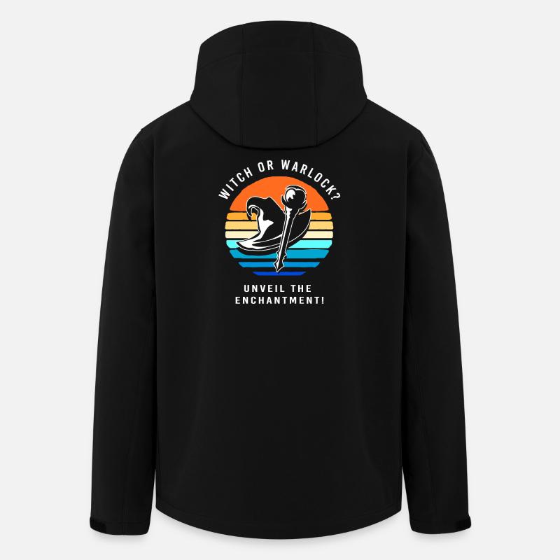 Révélation du sexe d’Halloween - Veste softshell homme en polyester recyclé Stanley/Stella - noir
