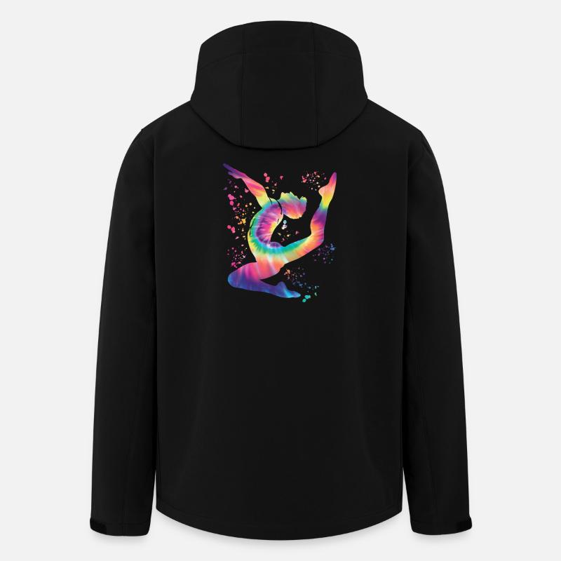 Turner Boden Kunstturnen - Recycelte Männer Softshell-Jacke von Stanley/Stella - Schwarz