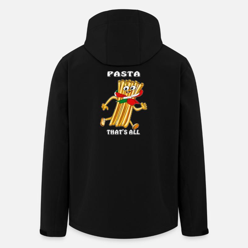 PASTA THAT'S ALL - Men’s Recycled Softshell Jacket by Stanley/Stella - black